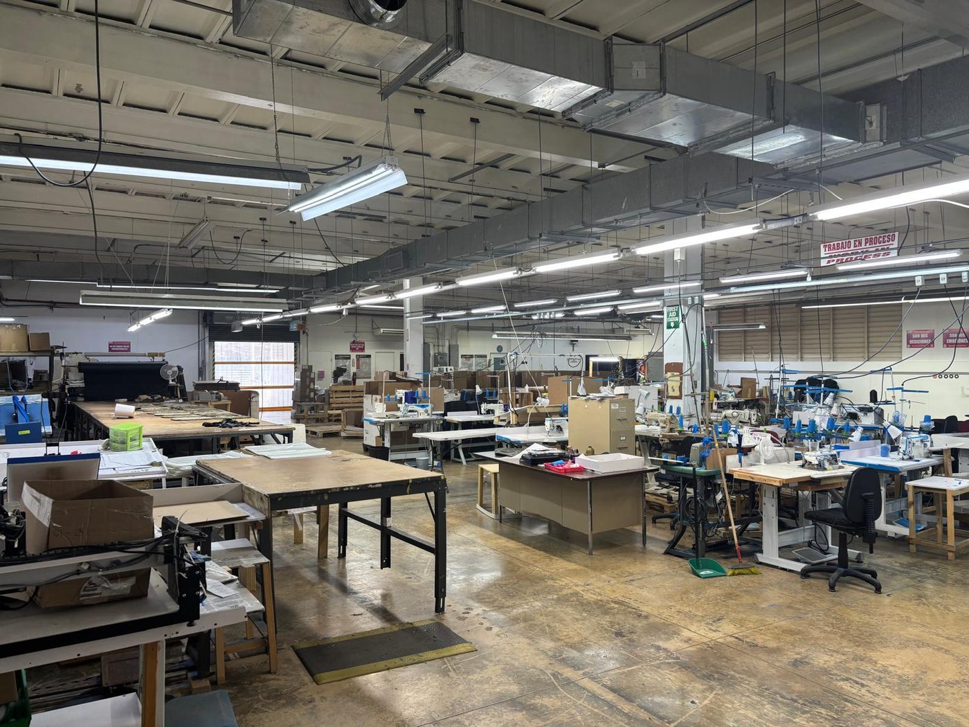 Interior of the Cidra, Puerto Rico manufacturing facility